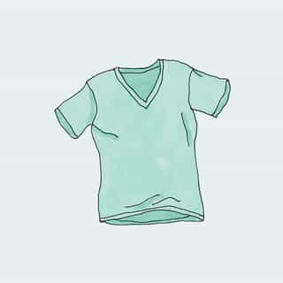 vnech-tee-green-1.jpg V-Neck T-Shirt